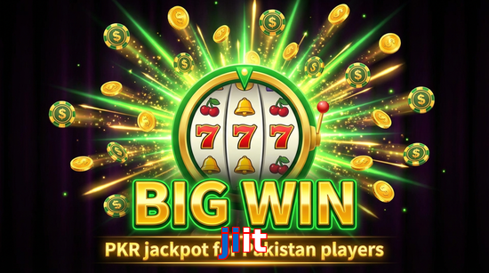 Big win animation on Jiit slot game