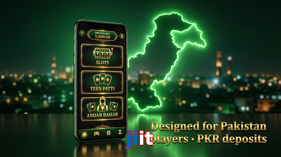 Main screen of Jiit pk page for PK players